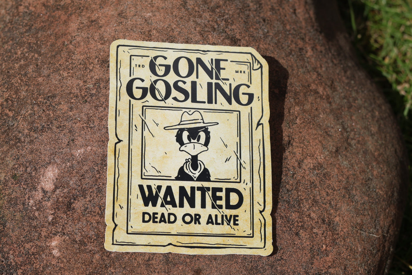 A Wanted Bird Sticker