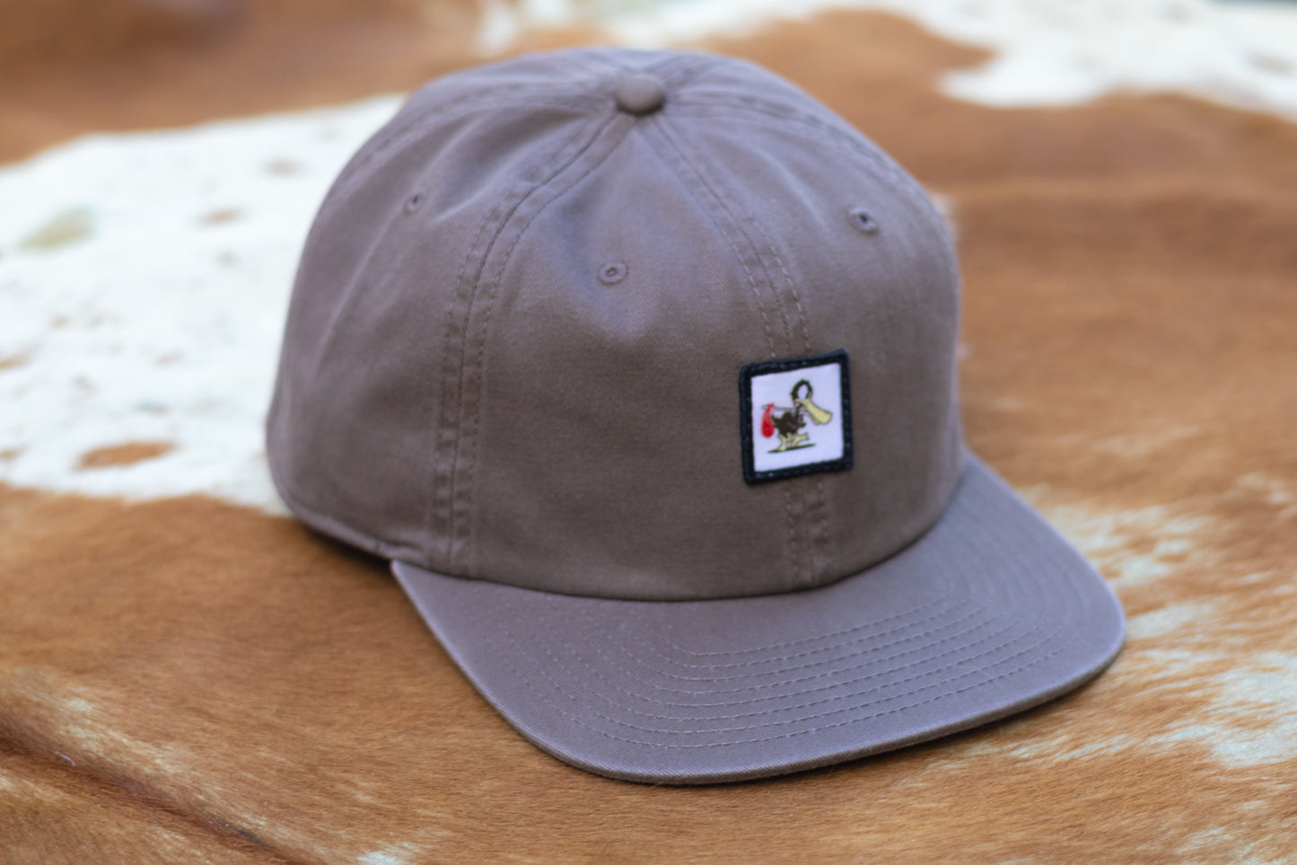 Walnut Brown GG Patch Cap